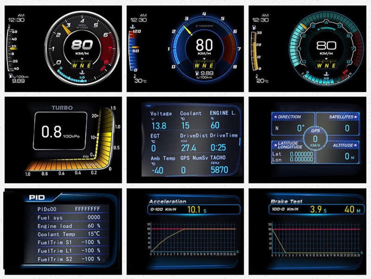 Obd HeadUp Meter