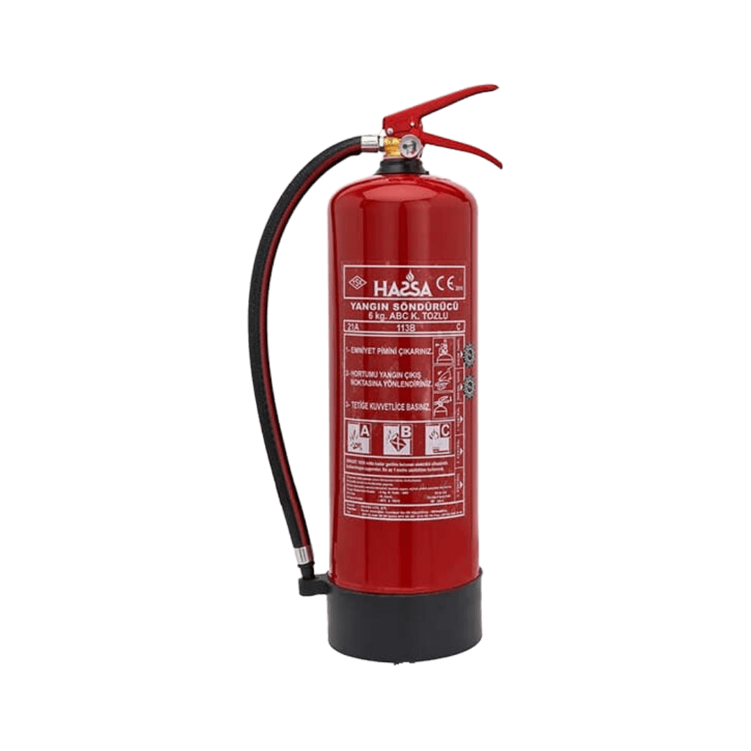 6 KG ABC Tozlu Yangın Söndürme Cihazı