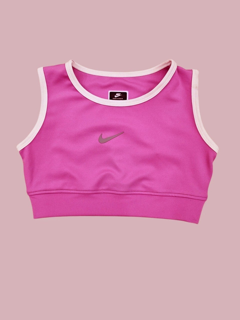 Şortlu Crop Takım-Fuşya