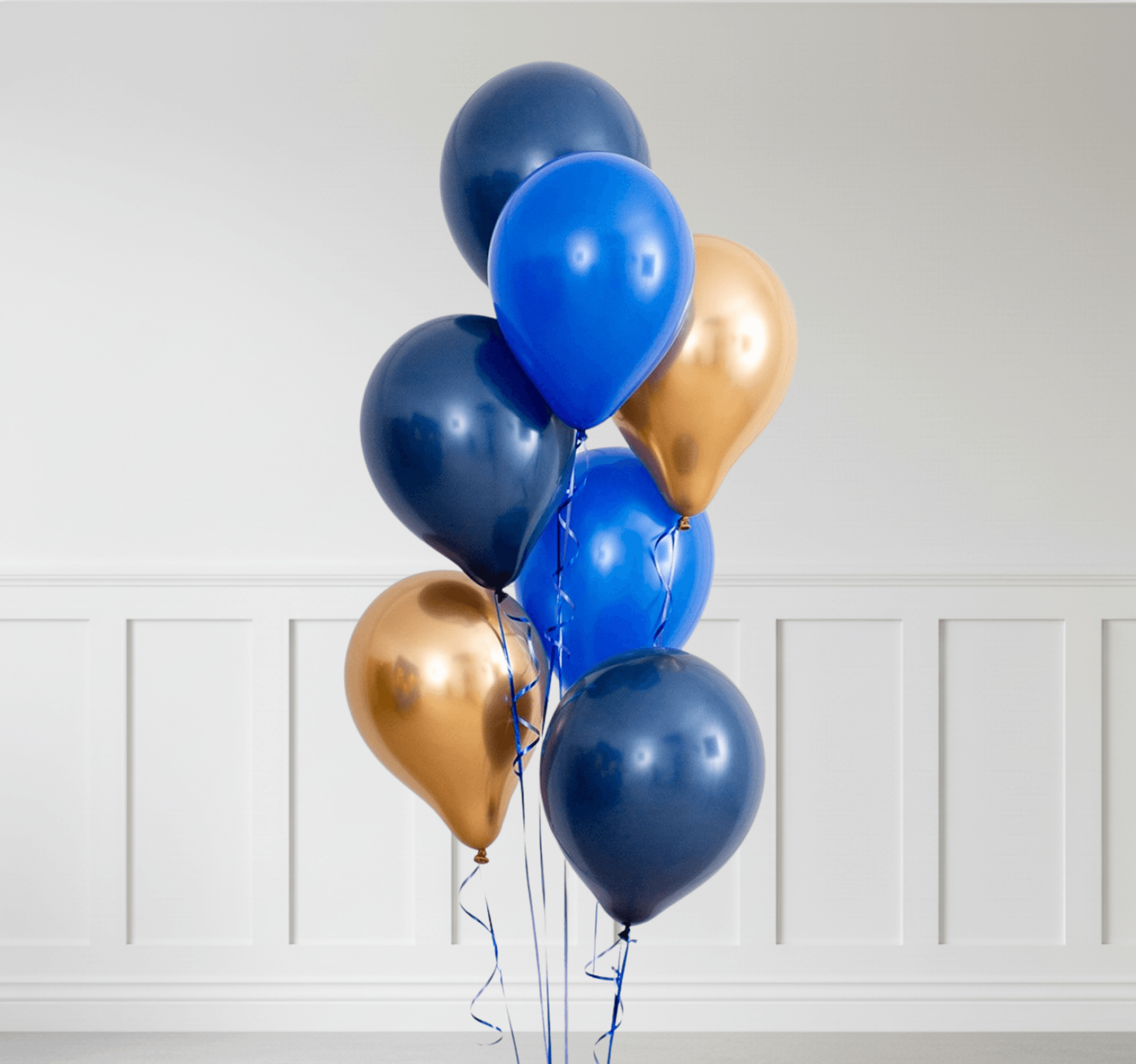 Premium Lateks Balon Buketi (7 Adet) – Helyumlu Hazır, Uyumlu Renk Setleri
