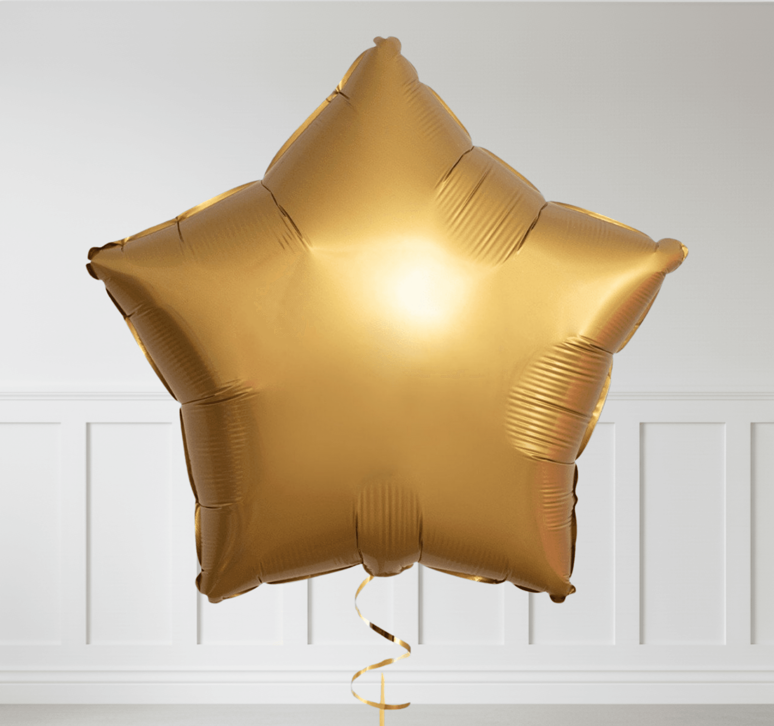 Gold Yıldız Folyo Balon (18”) – Tekli & Çoklu Set