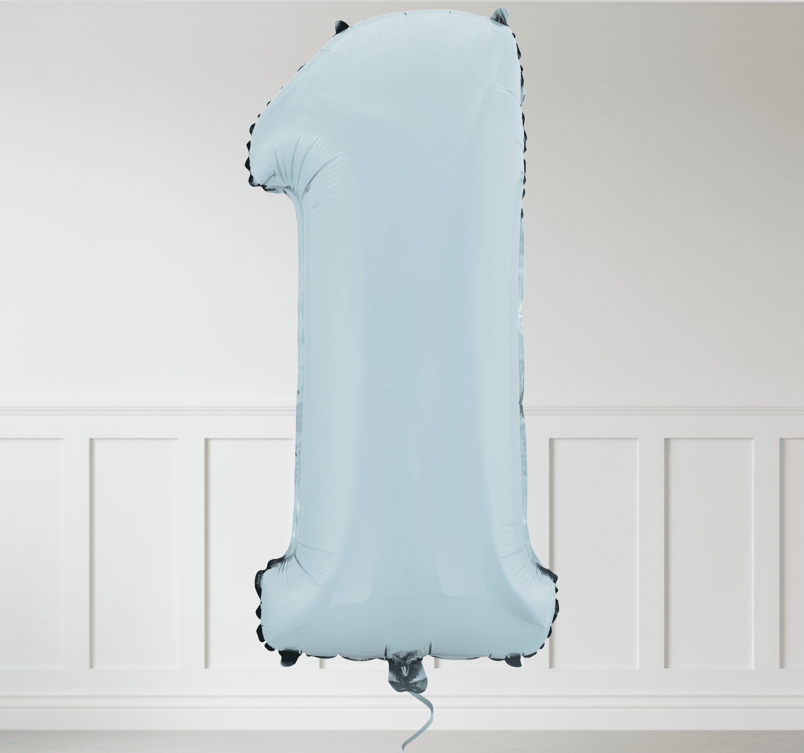 40' Mavi Rakam Folyo Balon (100 cm) 
