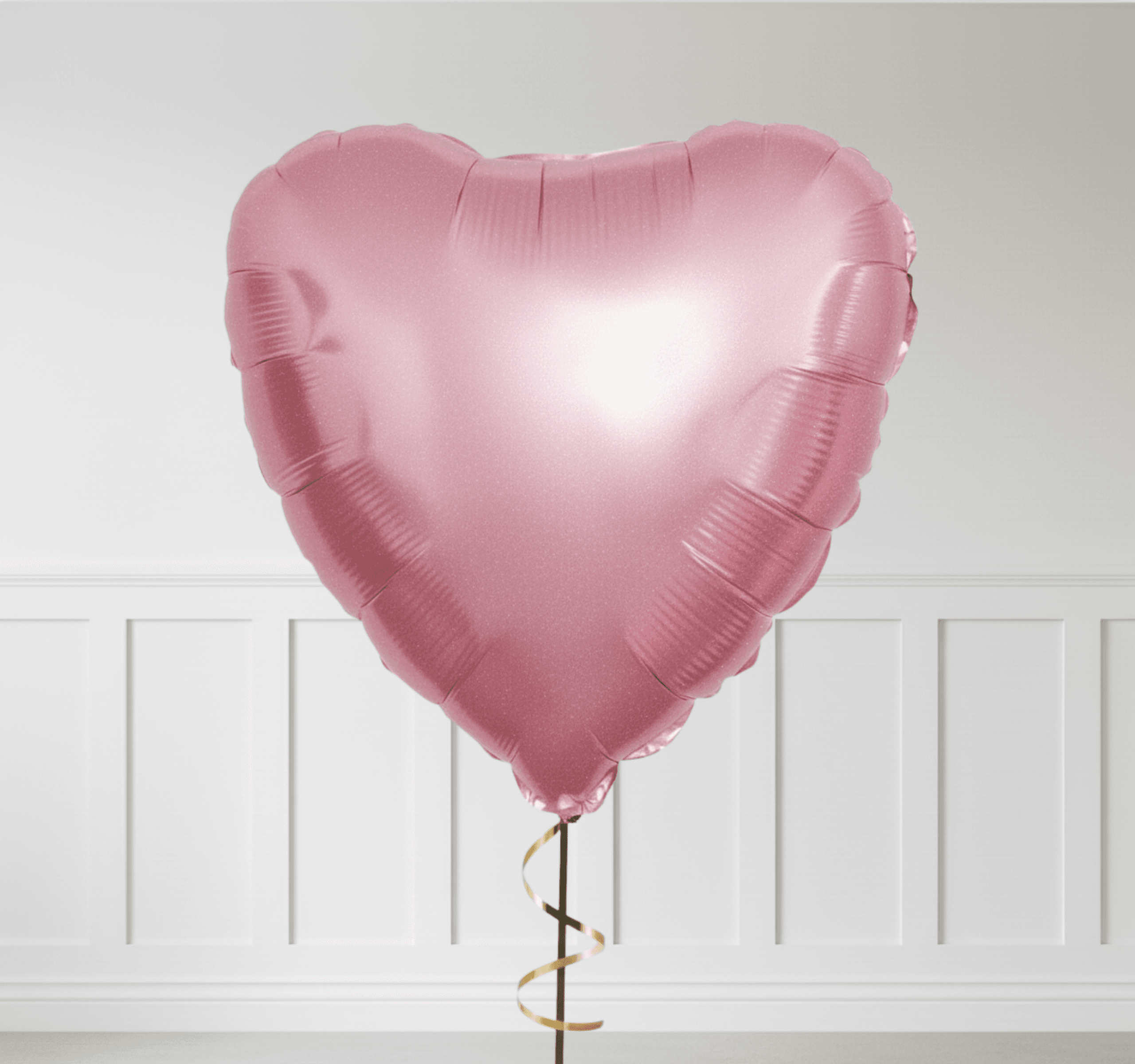 Kalp Şeklinde Pembe Folyo Balon (18”) – Tekli & Çoklu Set Seçenekleri