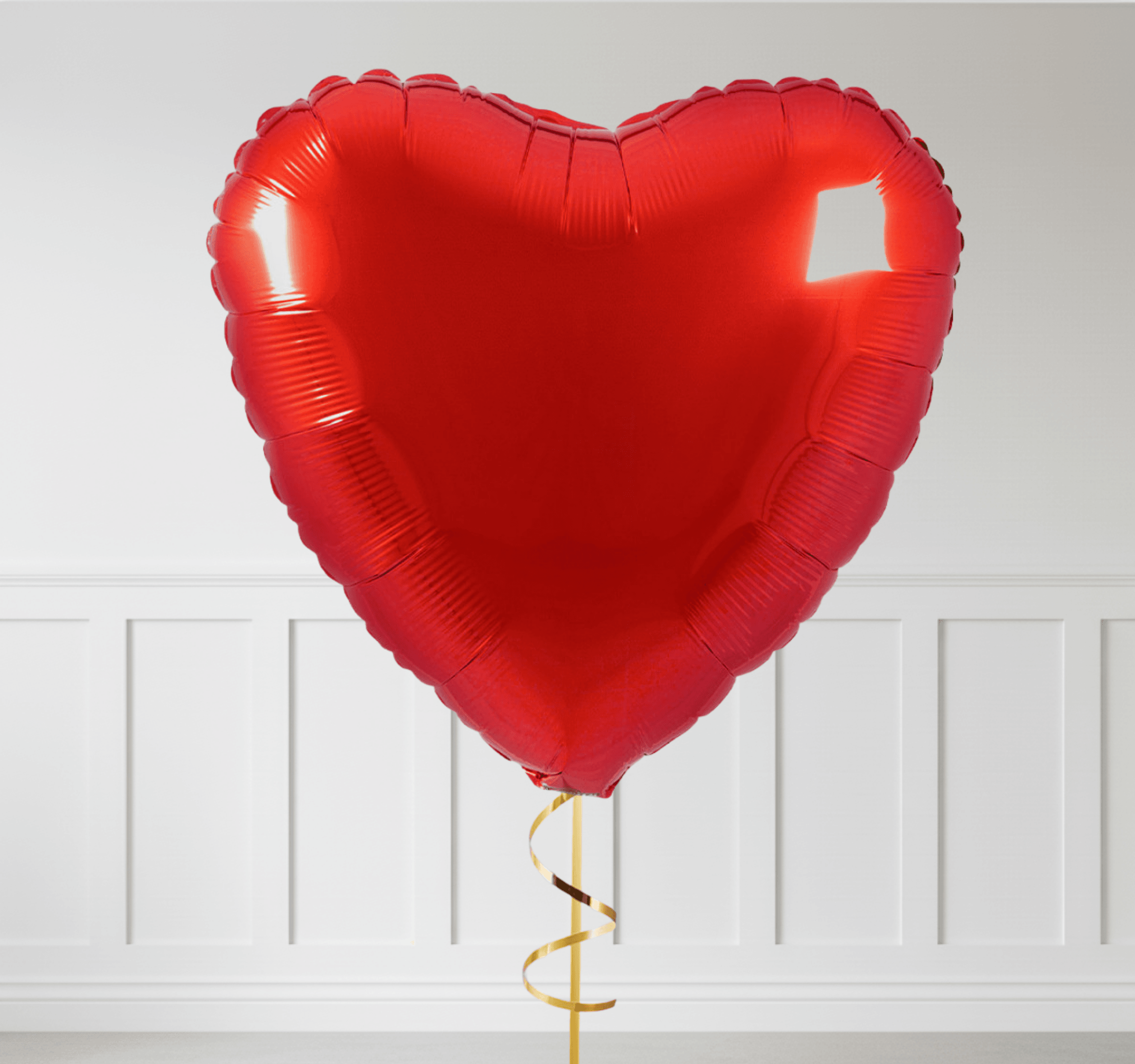 Kalp Şeklinde Kırmızı Folyo Balon (18”) – Tekli & Çoklu Set Seçenekleri