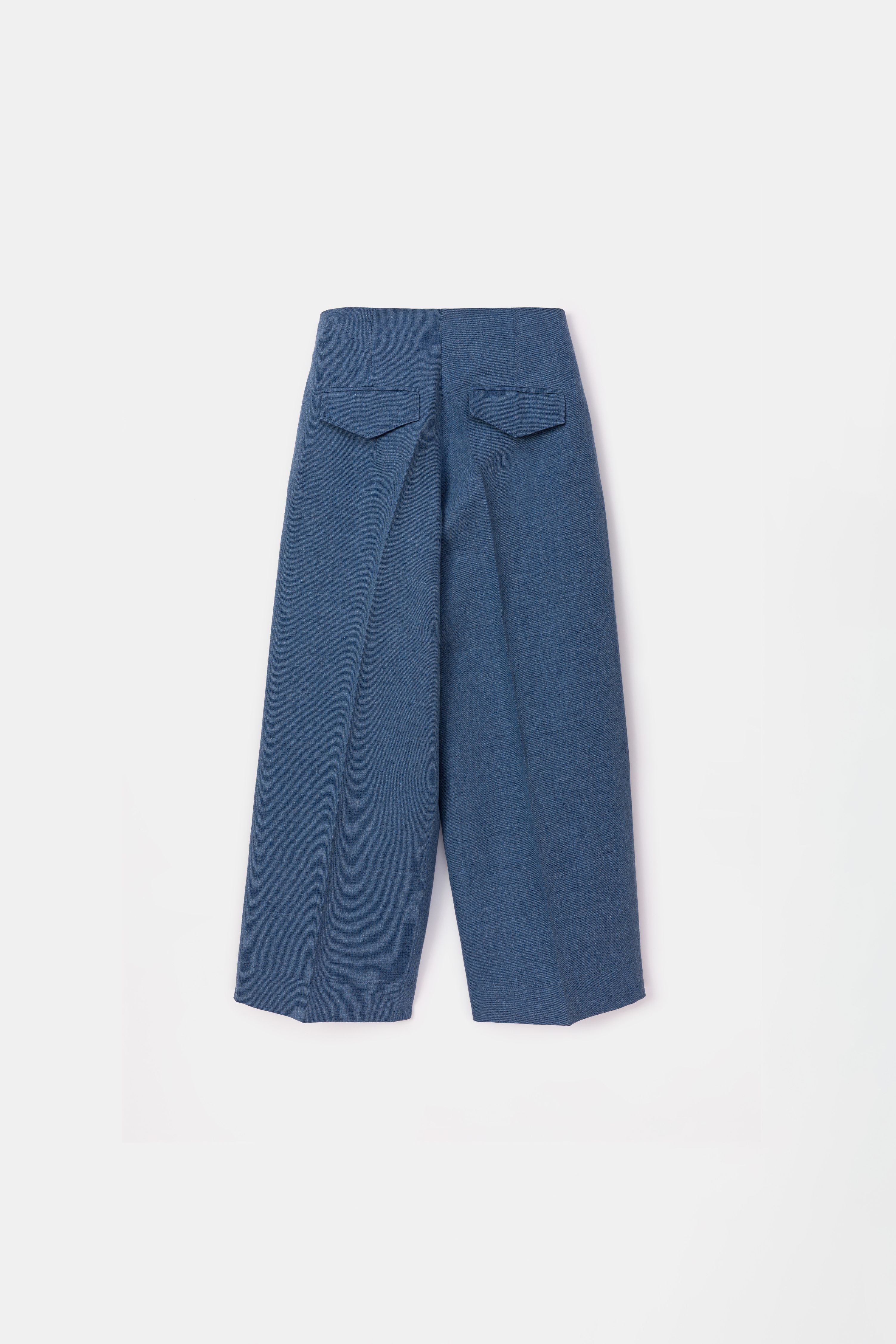 Nomi Trousers in Denim Blue