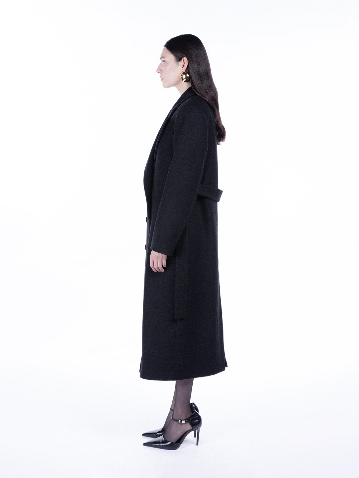 Harlow Wool Blend Suiting Coat