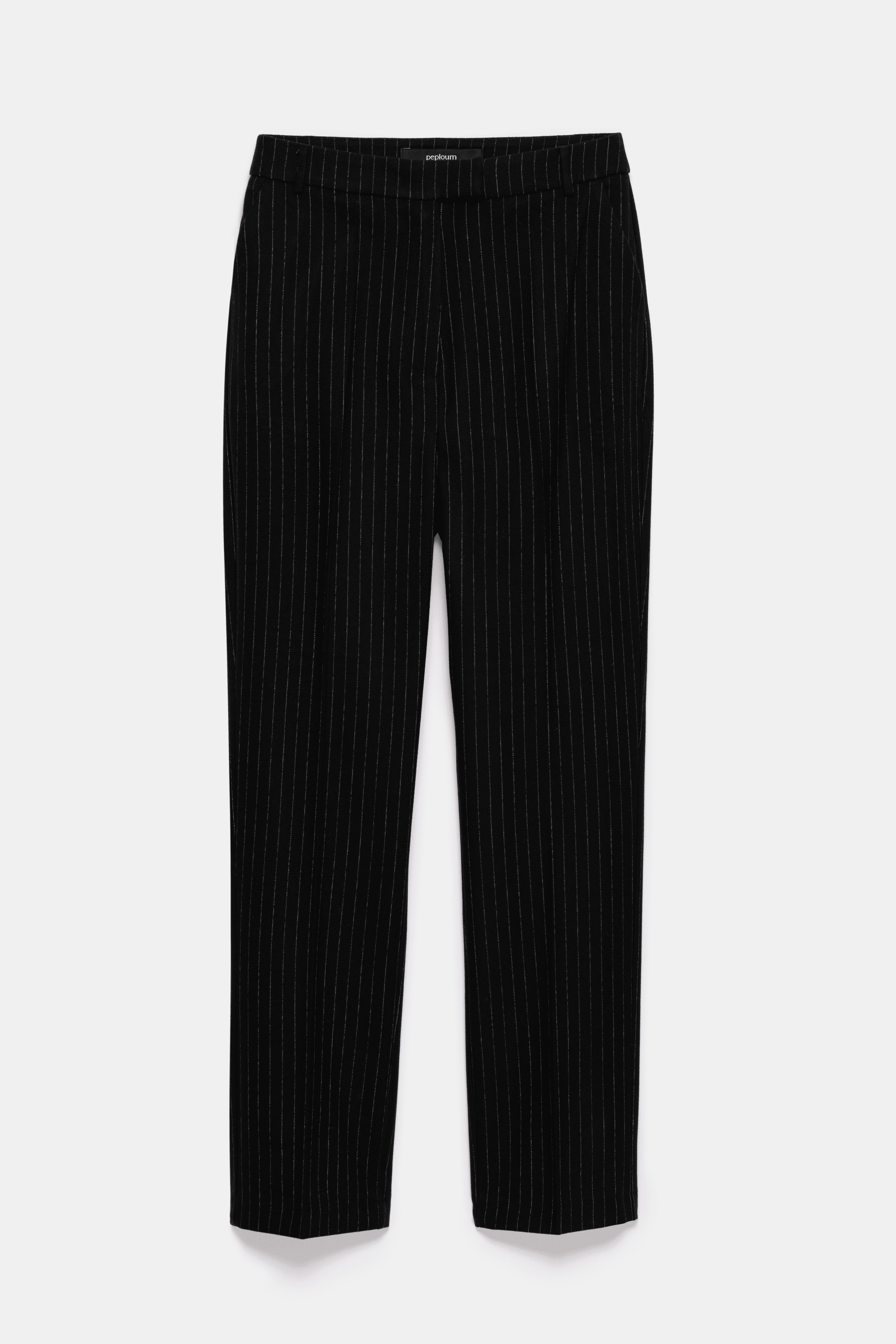 Mary Lacy Slim Fit Trousers - Siyah