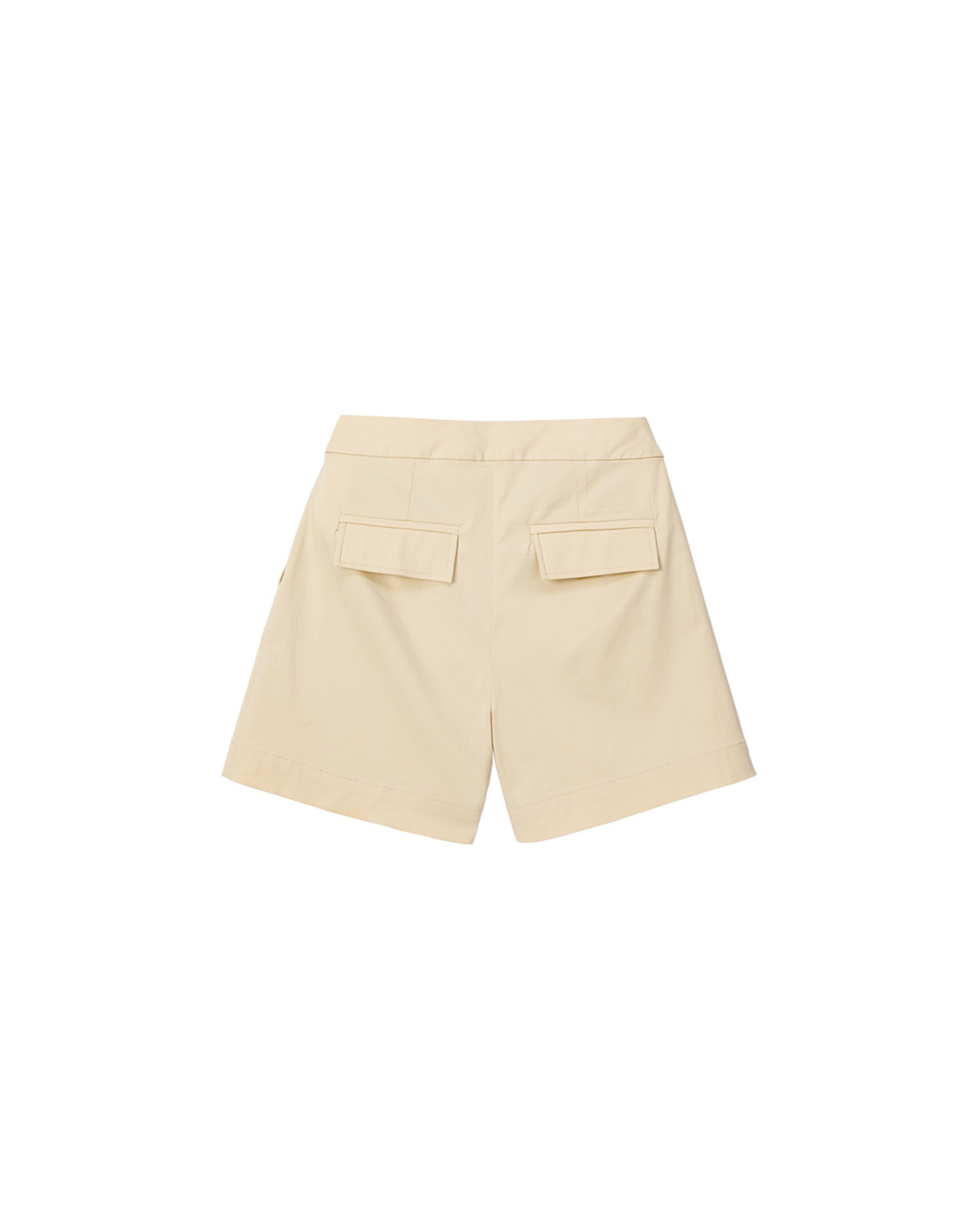 Toba Shorts in Eggnog Yellow