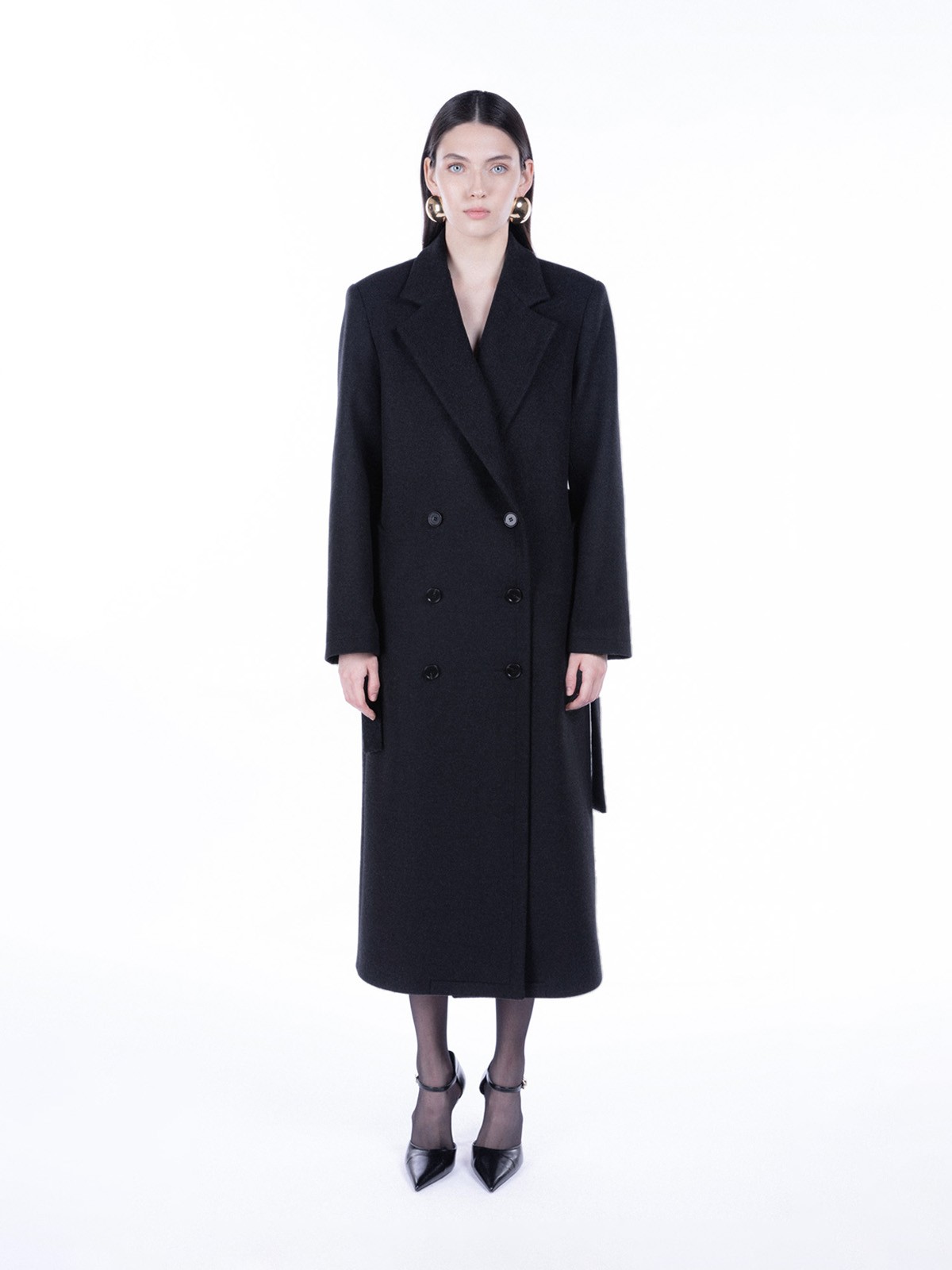 Harlow Wool Blend Suiting Coat