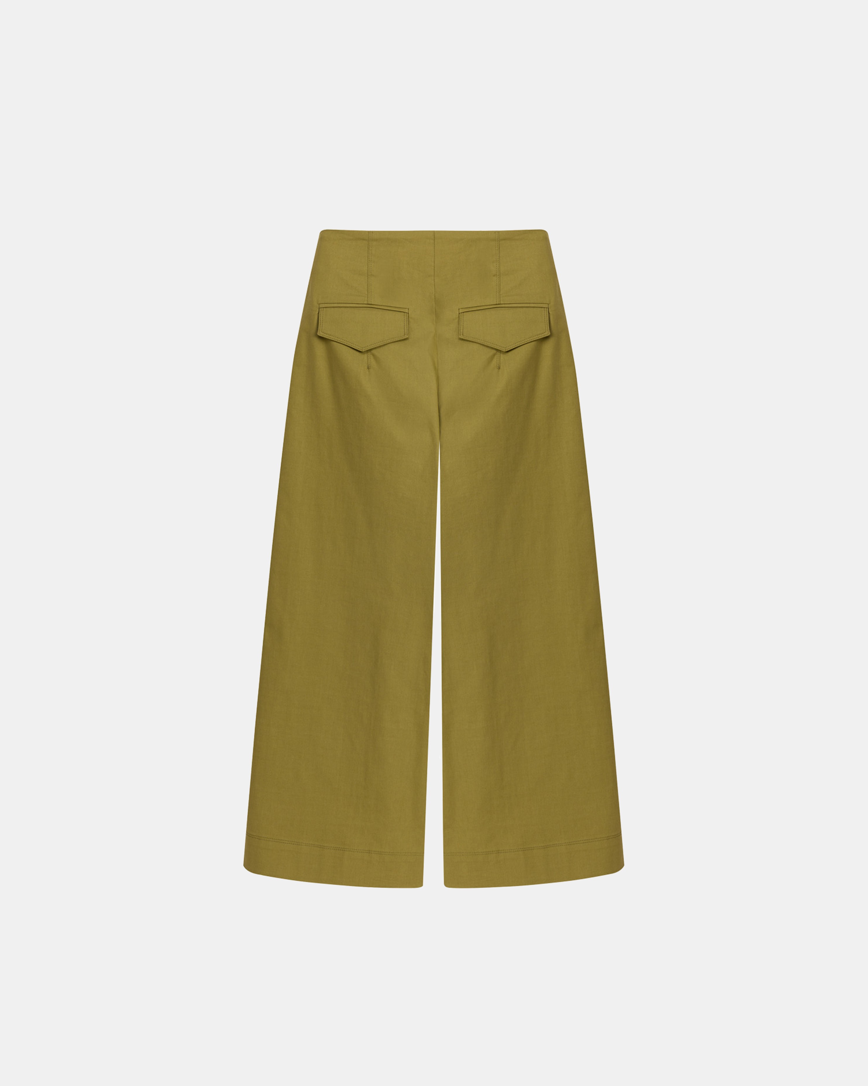 Nomi Trousers in Moss Green