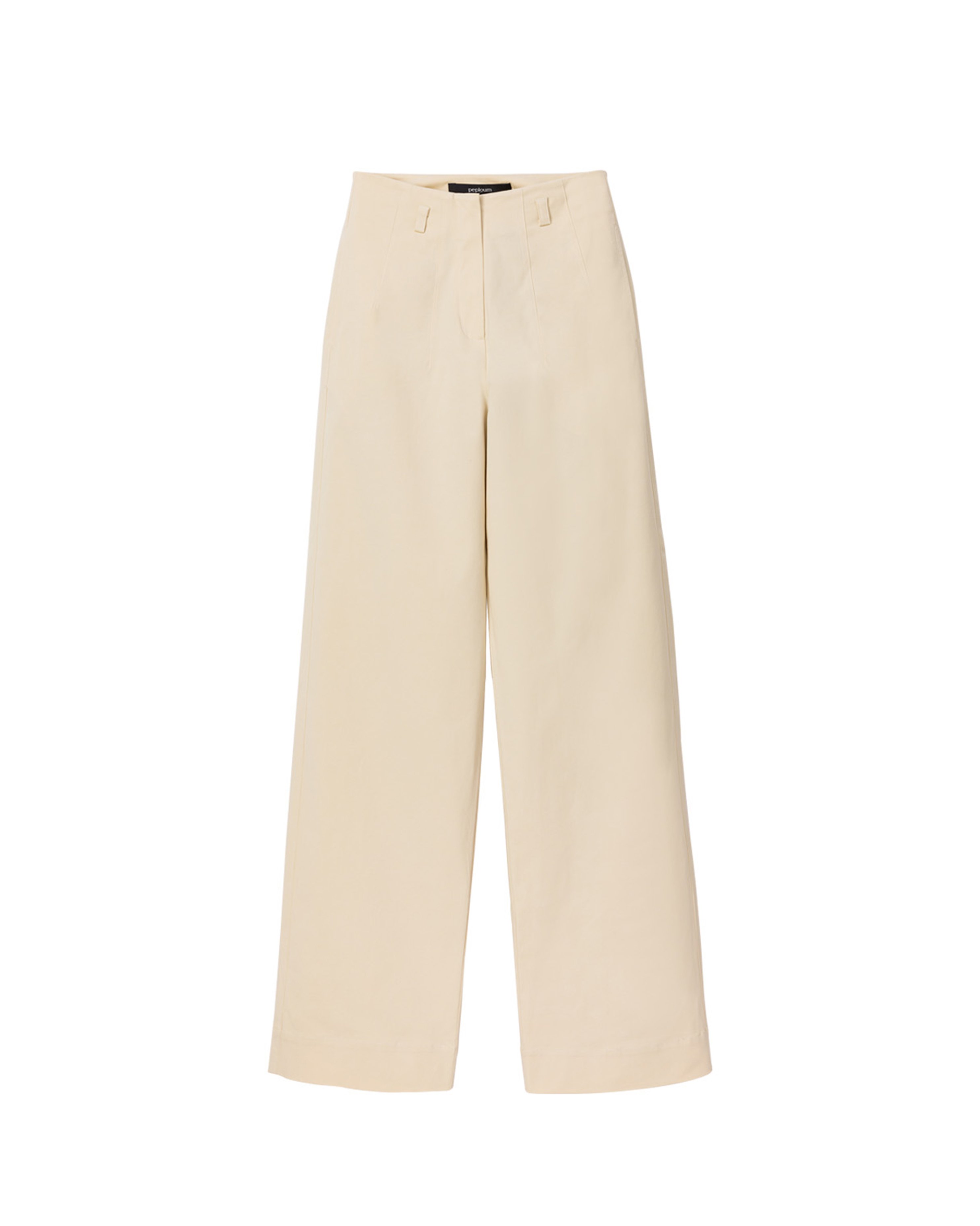 Toba Trousers in Eggnog Yellow