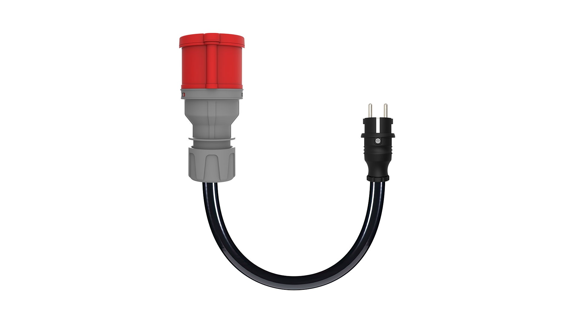 Elektrikli Araç Dönüştürücü Adaptör 5/32A Priz - 1/16A Fiş (30 Cm Kablo)