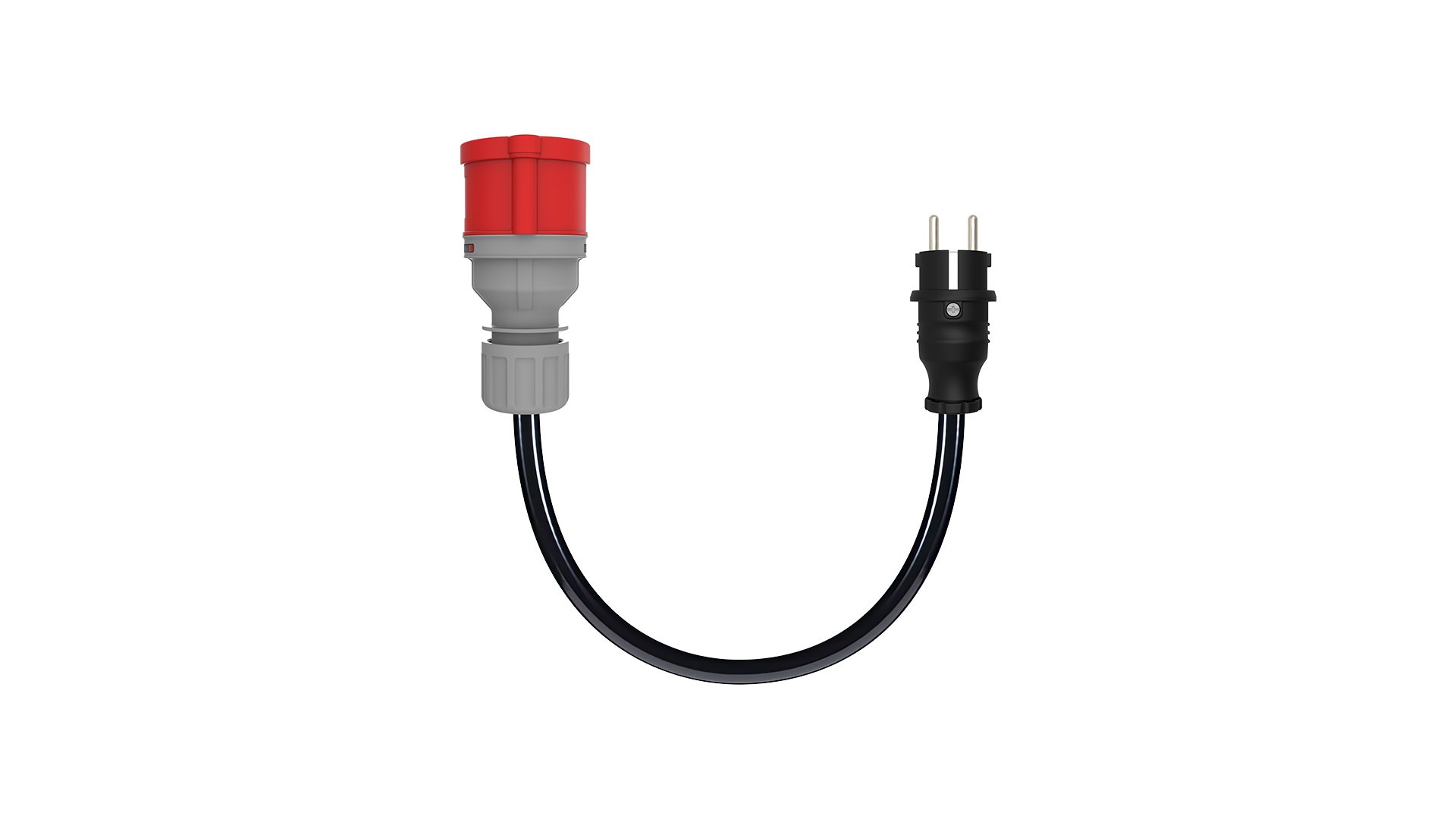 Elektrikli Araç Dönüştürücü Adaptör 5/16A Priz  - 1/16A Fiş (30cm Kablolu)