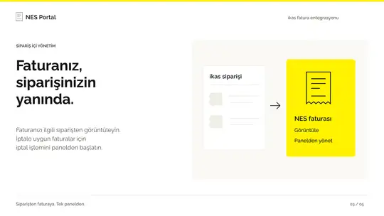 NES Portal Fatura Entegrasyonu ekran görüntüsü 3