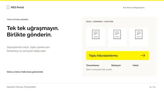 NES Portal Fatura Entegrasyonu ekran görüntüsü 2