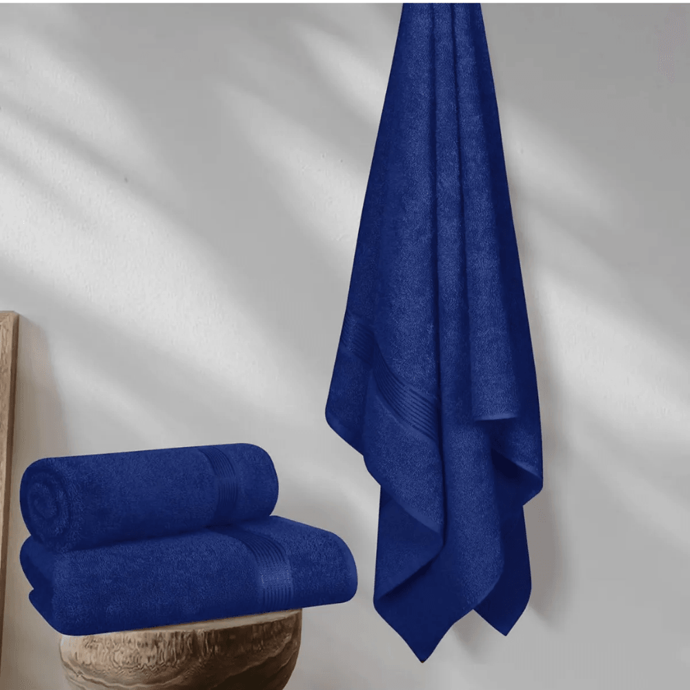 %100 Pamuk 90x145 cm Büyük Boy Banyo ve Plaj Havlusu - Yumuşak ve Hızlı Kuruyan