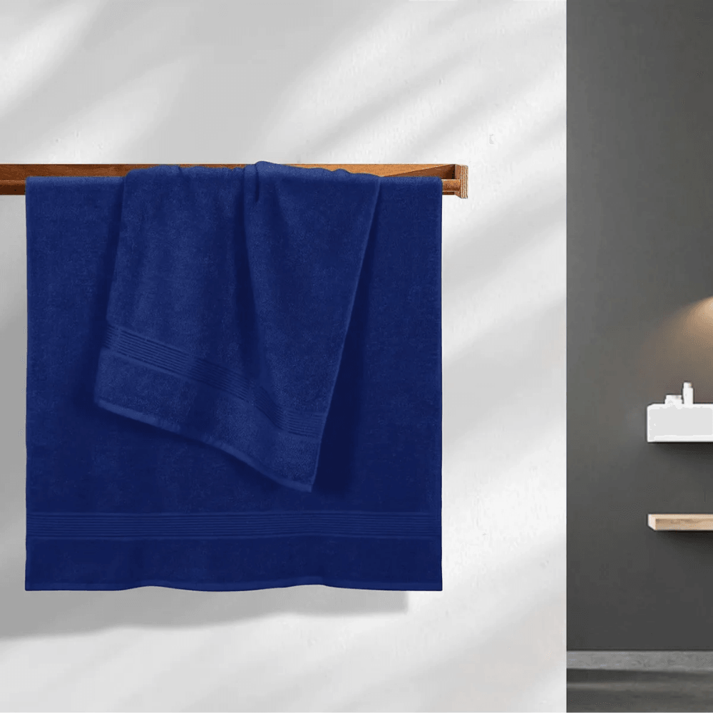 %100 Pamuk 90x145 cm Büyük Boy Banyo ve Plaj Havlusu - Yumuşak ve Hızlı Kuruyan