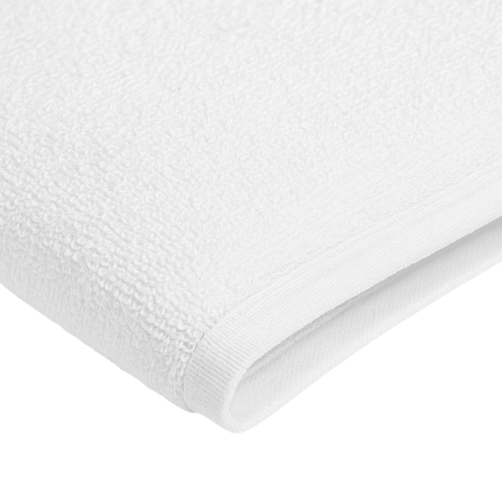 Banyo Havlusu %100 Pamuk 90x150 cm Beyaz Yumuşak ve Dayanıklı 600 gr Desensiz