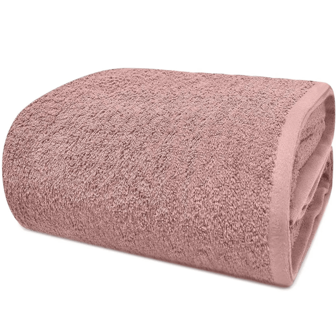 %100 Pamuk 50x90 cm El ve Yüz Havlusu – Baş Kafa Havlusu, Ultra Yumuşak ve Yüksek Su Emici - pembe