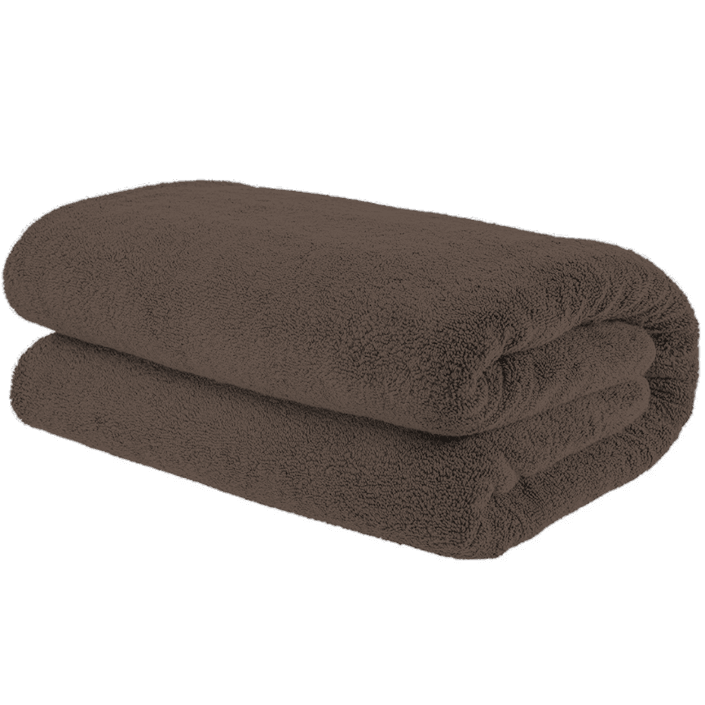 Plaj Havlusu 70 x 180 cm %100 Pamuk Bir adet - kahverengi