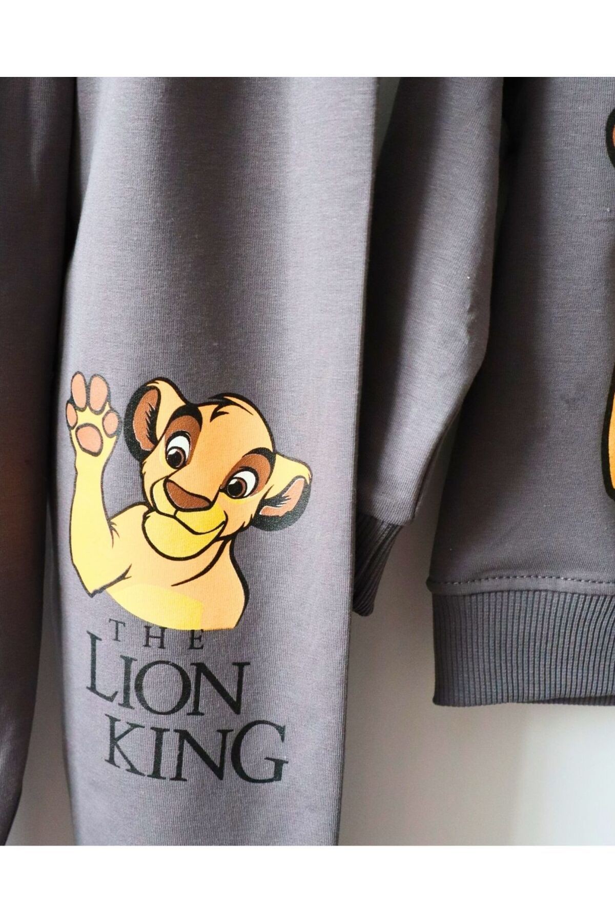 Rahat ve Kaliteli Esneyen Kumş Lion King Erkek Çocuk İkili Takım