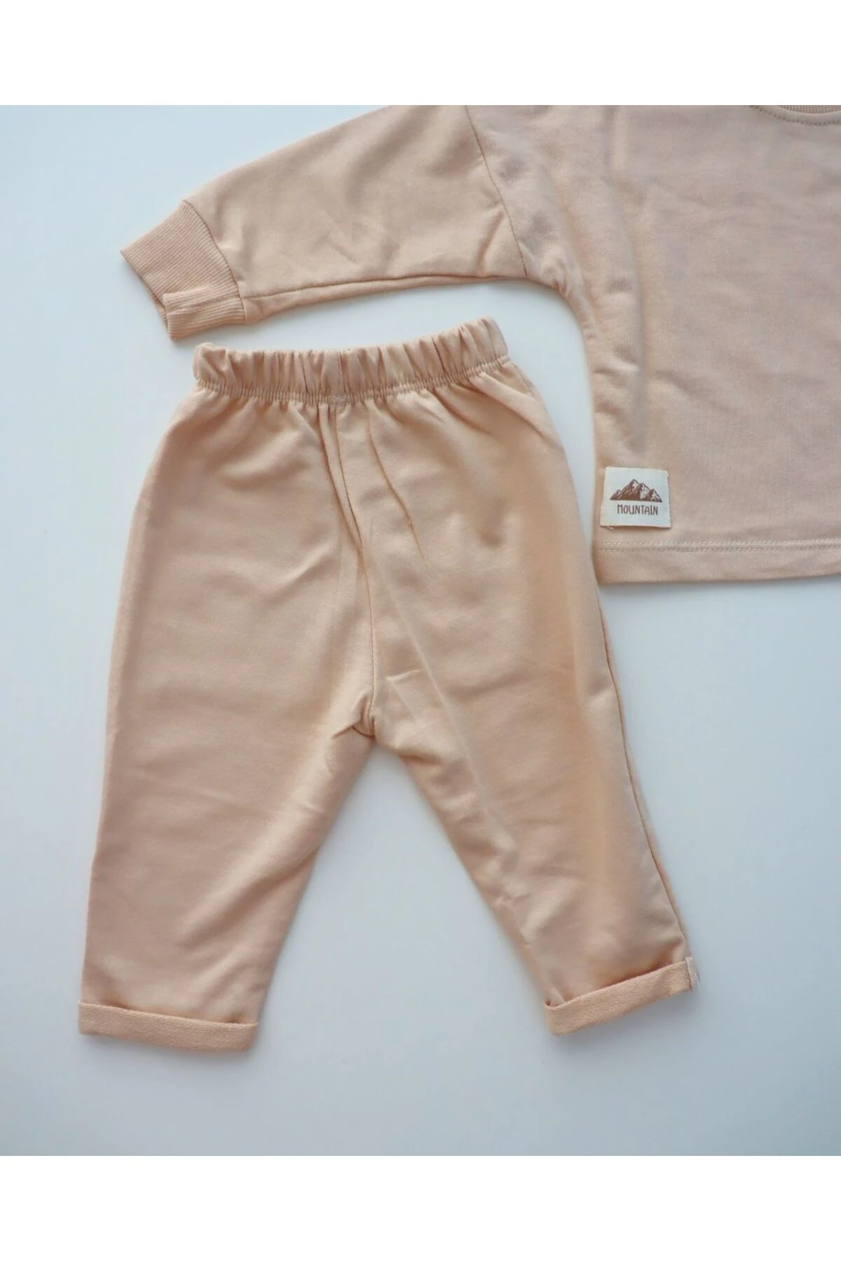 Cepli Şık ve Tasarım Model Kız Erkek Bebek Cepli Mountain Takım