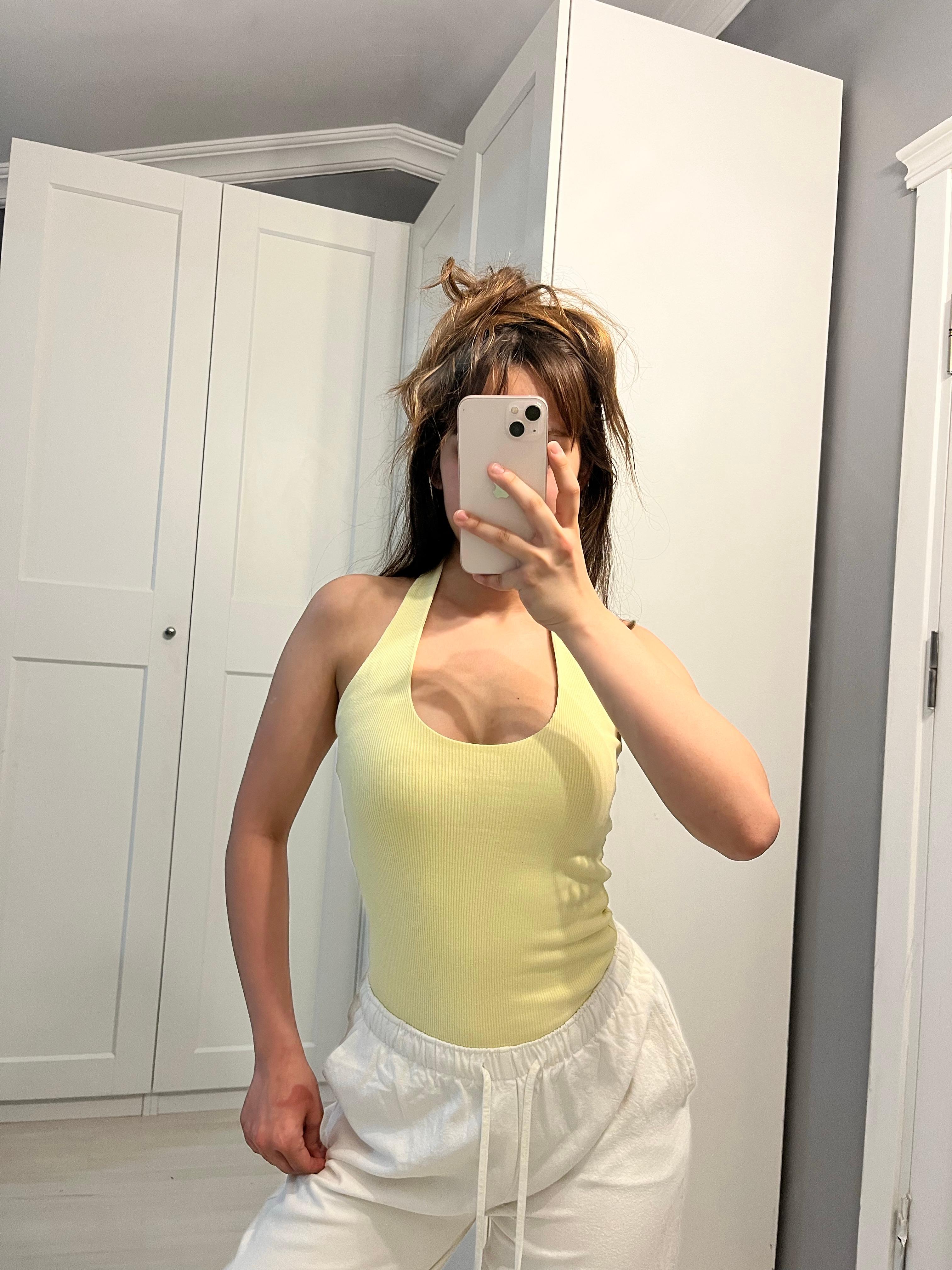 Halterfit Basic limon sarısı