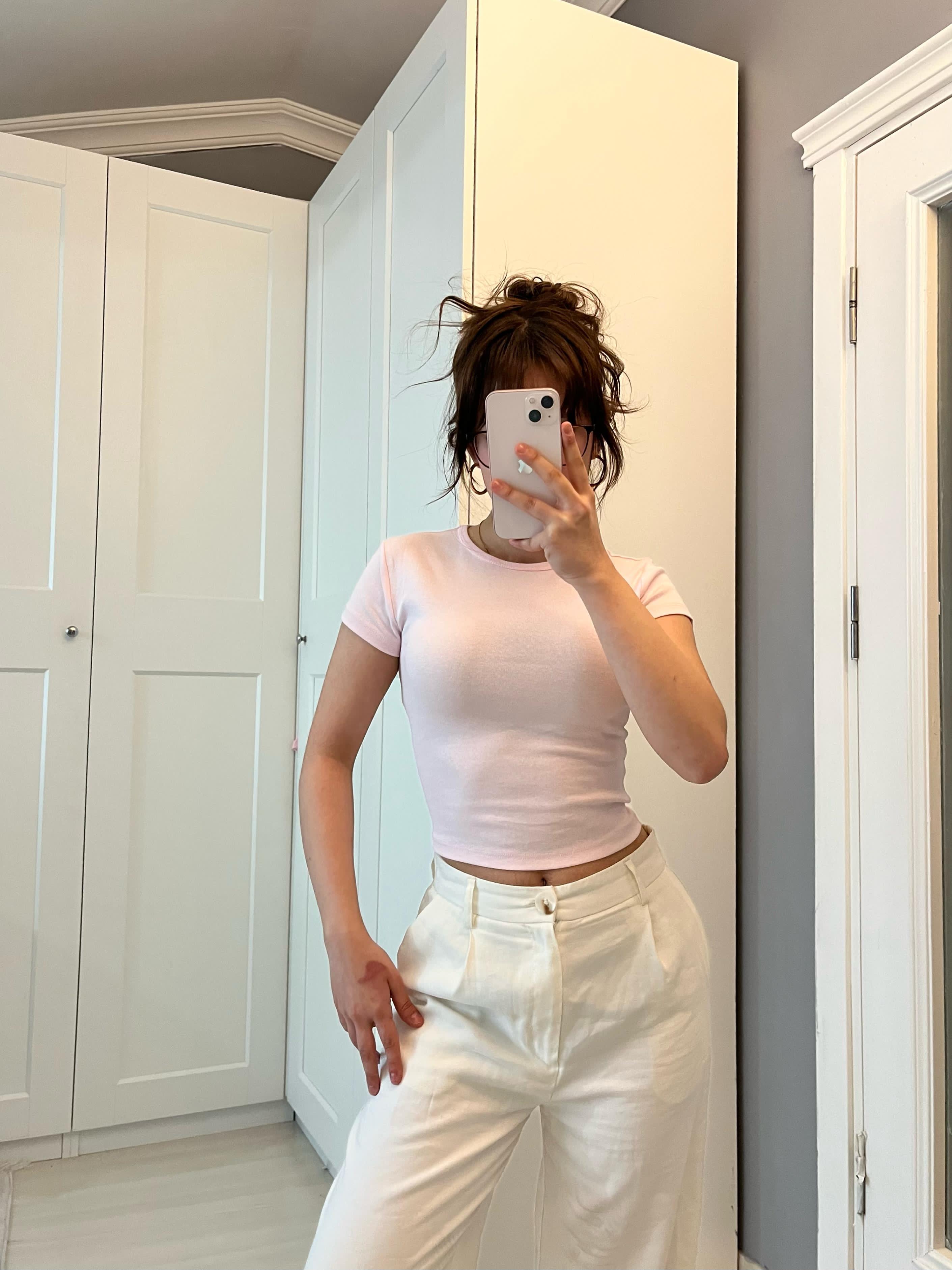 Pamuk kısa kollu tişört