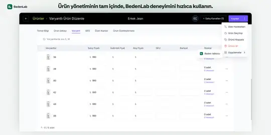 BedenLab - Beden Öneri Sistemi ekran görüntüsü 7