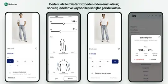 BedenLab - Beden Öneri Sistemi ekran görüntüsü 1