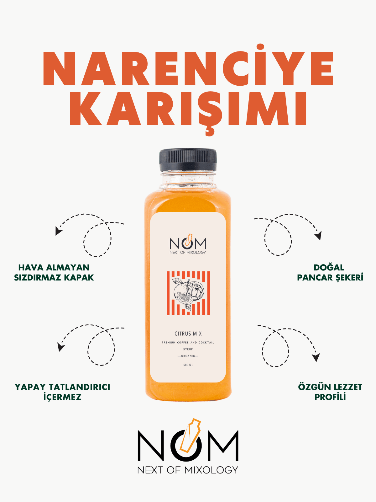 Narenciye Karışımı Şurubu 500 ml