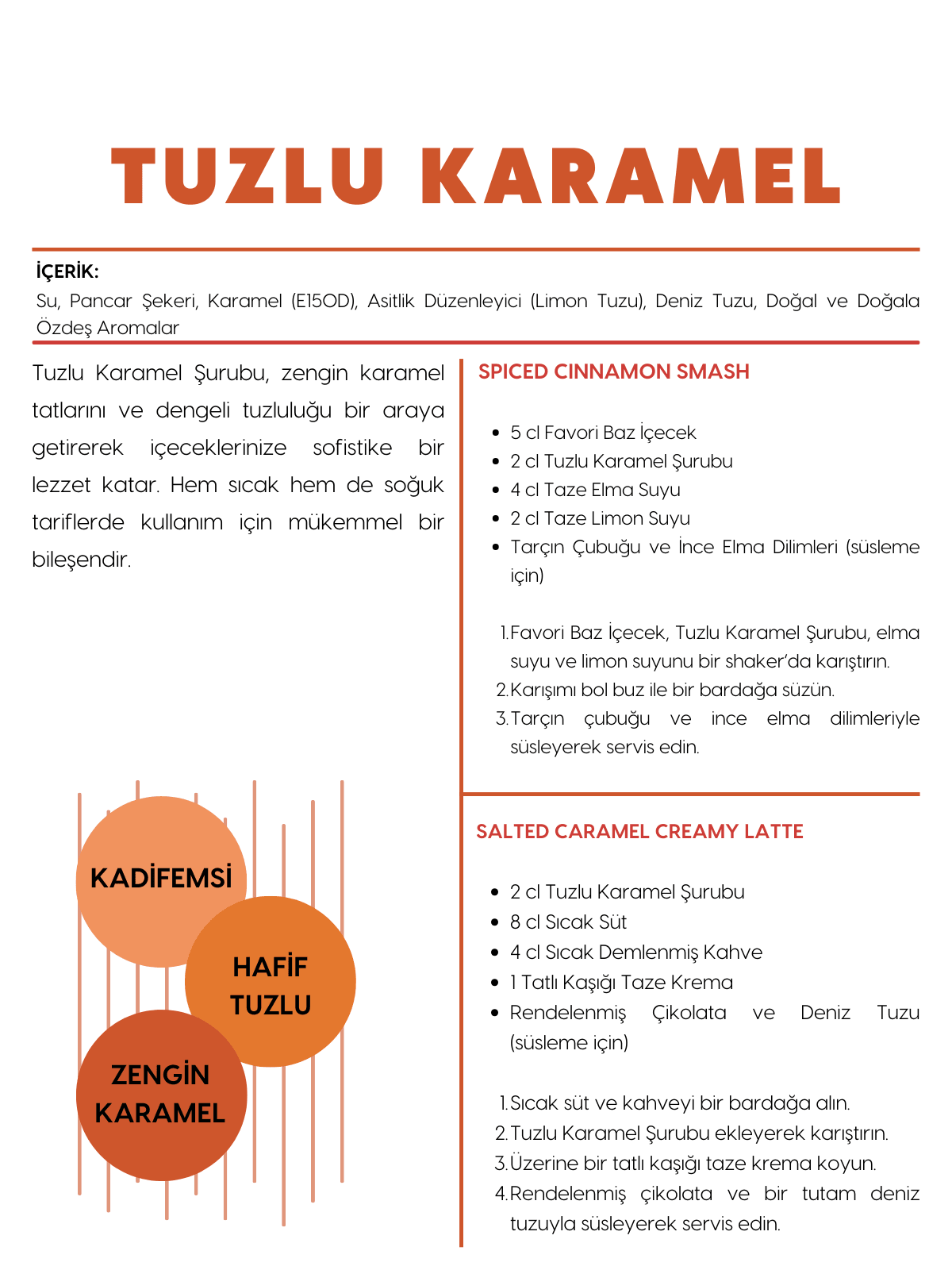 Tuzlu Karamel Şurubu 500 ml