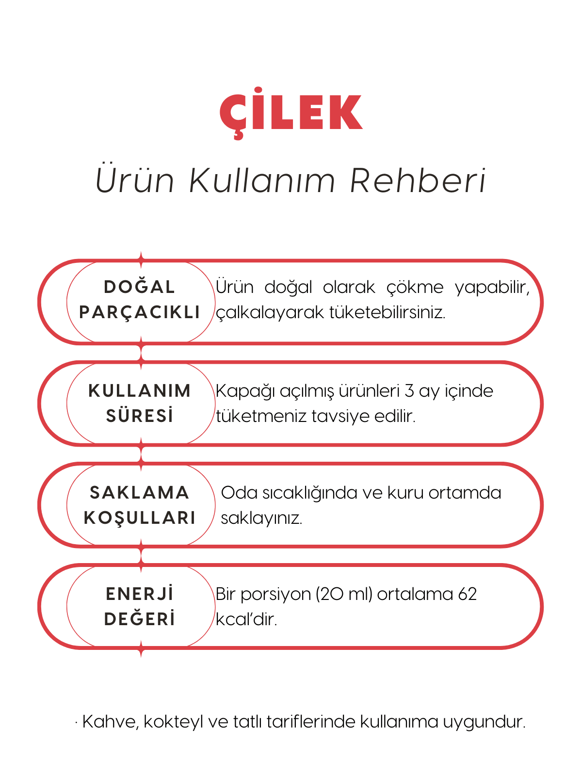 Çilek Şurubu 1000 ml