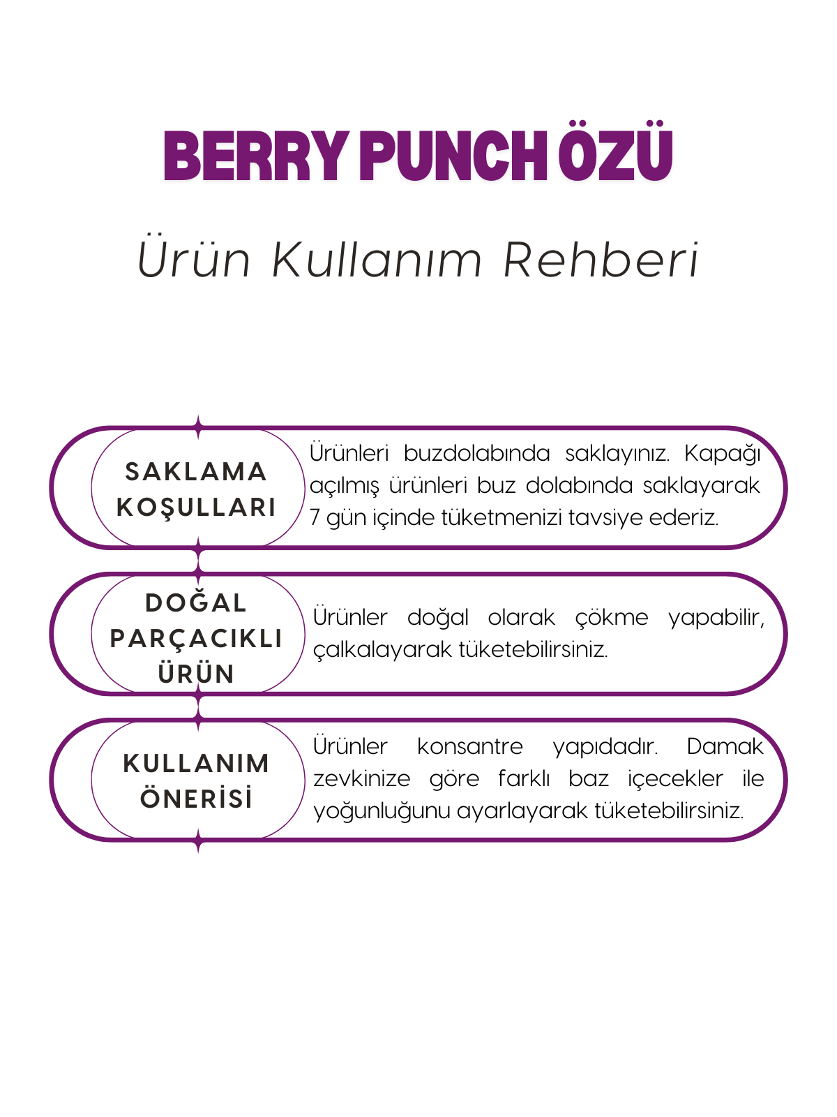 Berry Punch Özü 1000 ml