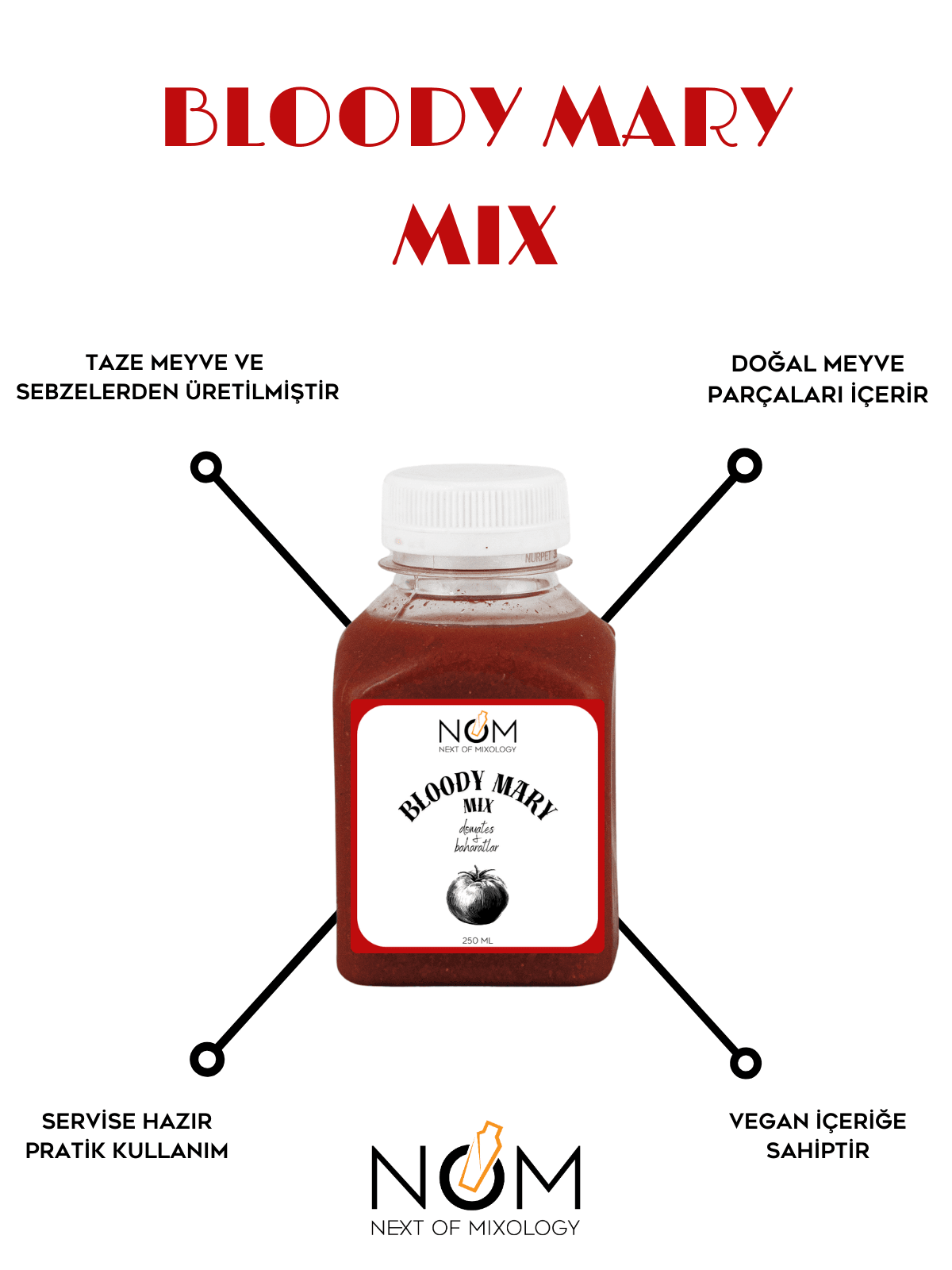 Bloody Mary Cocktail Mix 250 ml