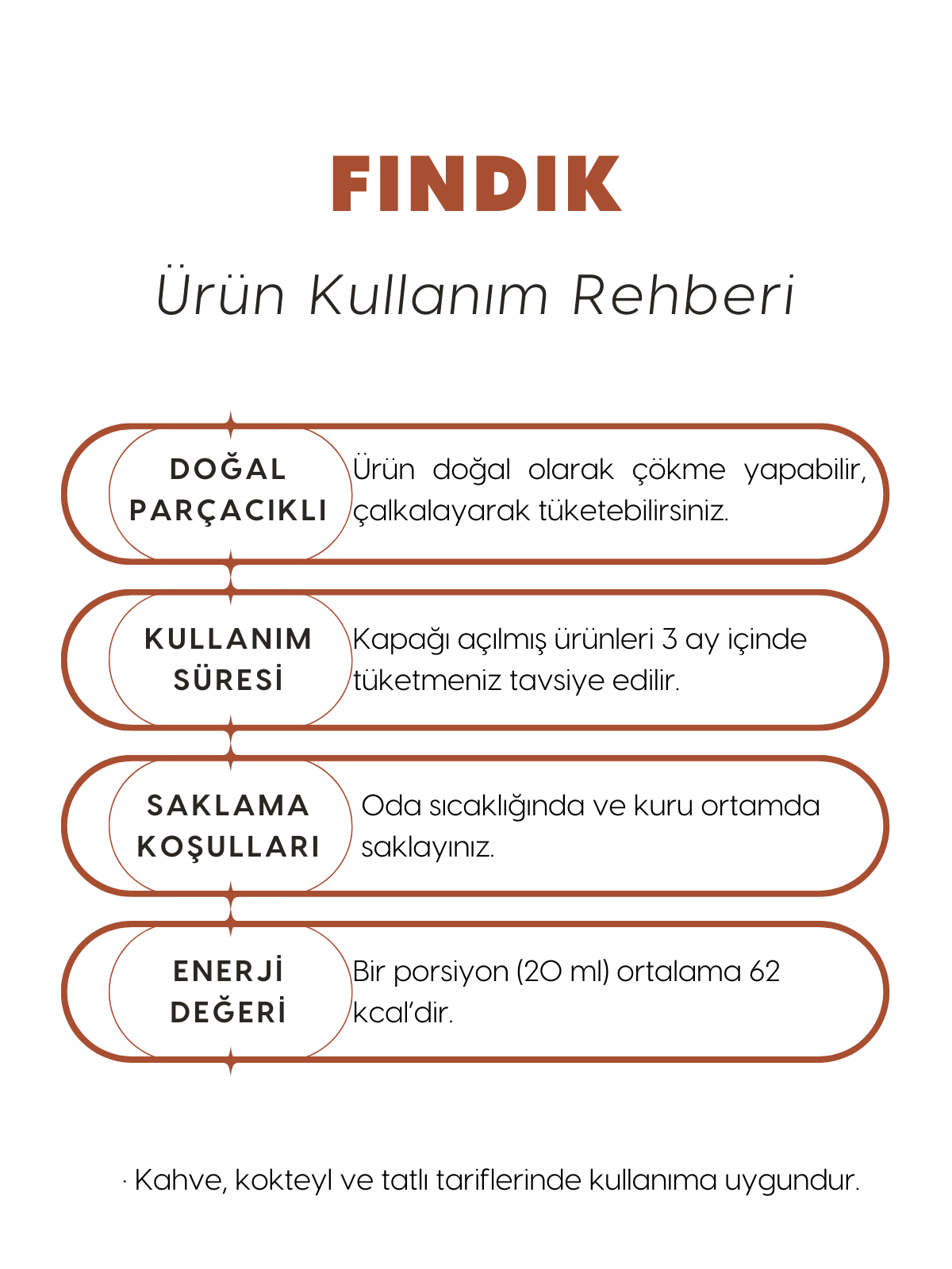 Fındık Şurubu 1000 ml