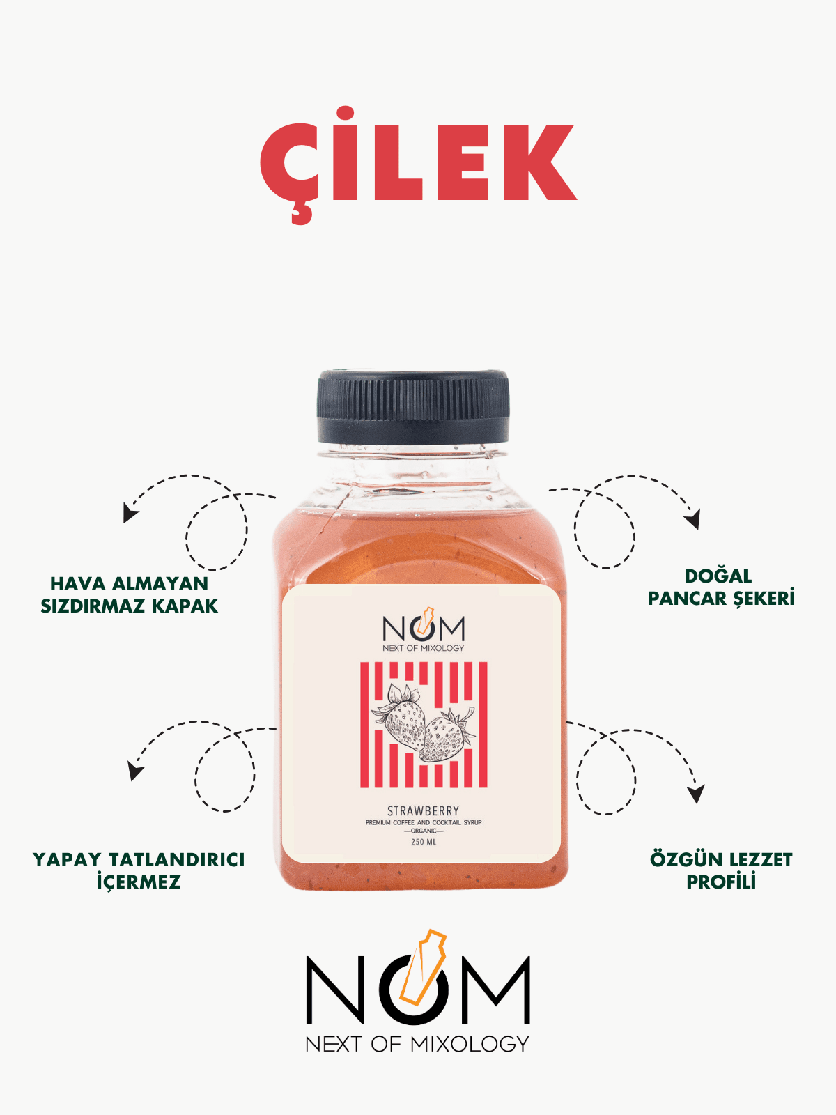 Çilek Şurubu 250 ml