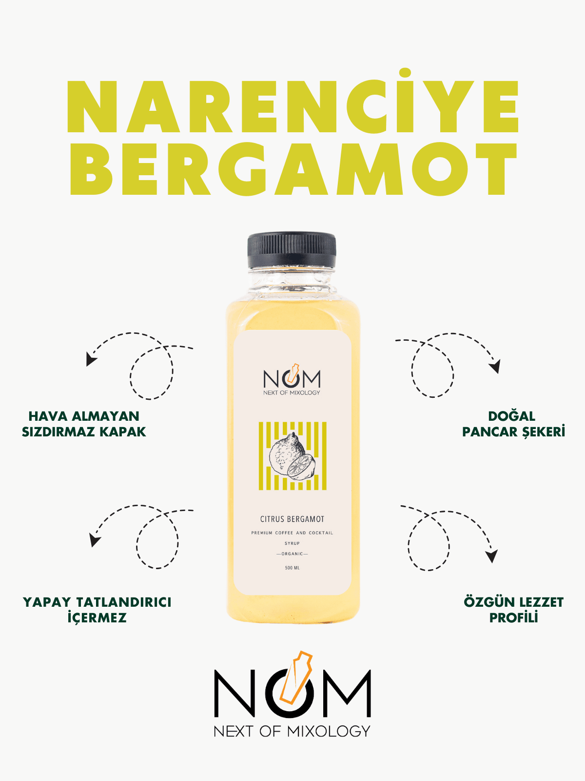 Narenciye Bergamot Şurubu 500 ml