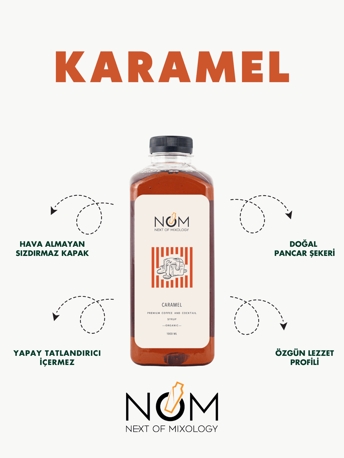 Karamel Şurubu 1000 ml