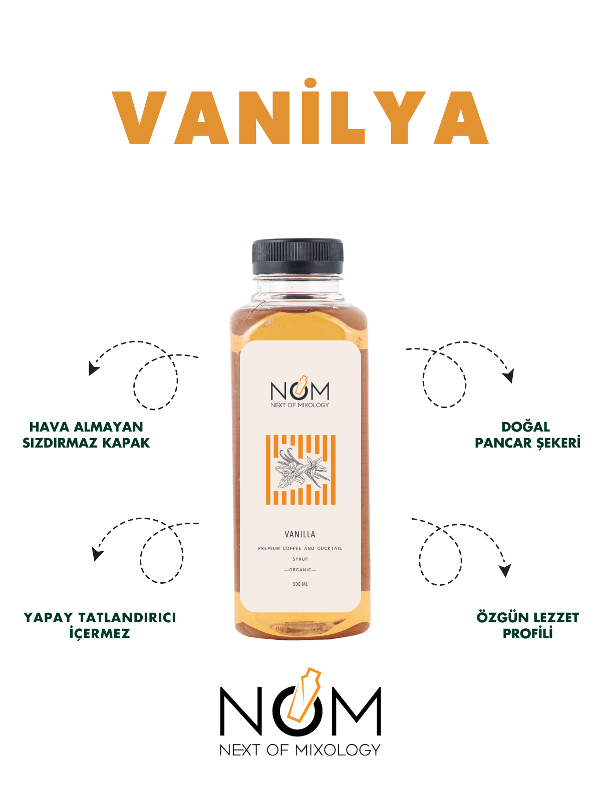 Vanilya Şurubu 500 ml