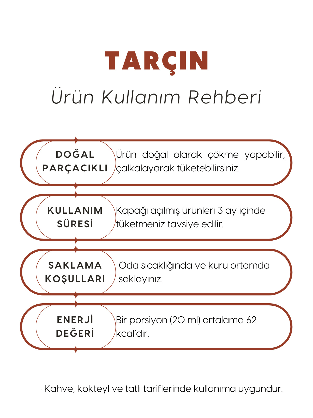 Tarçın Şurubu 1000 ml