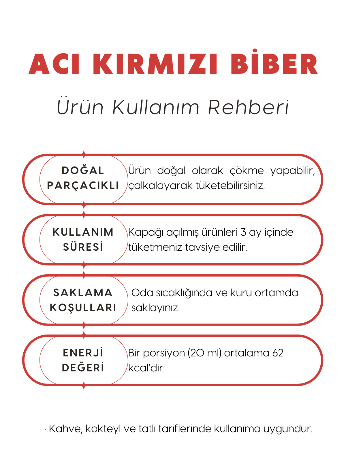 Acı Kırmızı Biber Şurubu 1000 ml