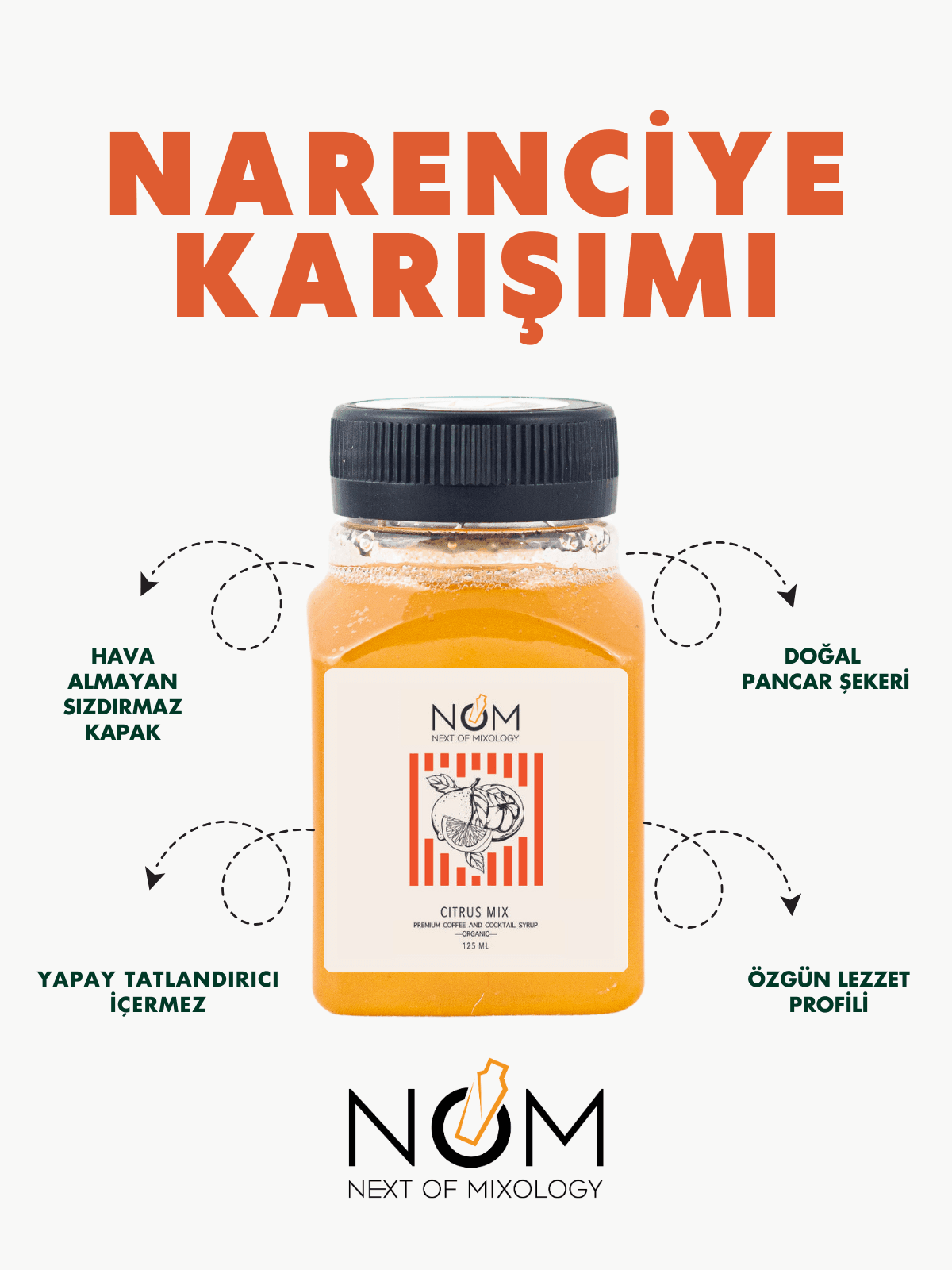 Narenciye Karışımı Şurubu 125 ml