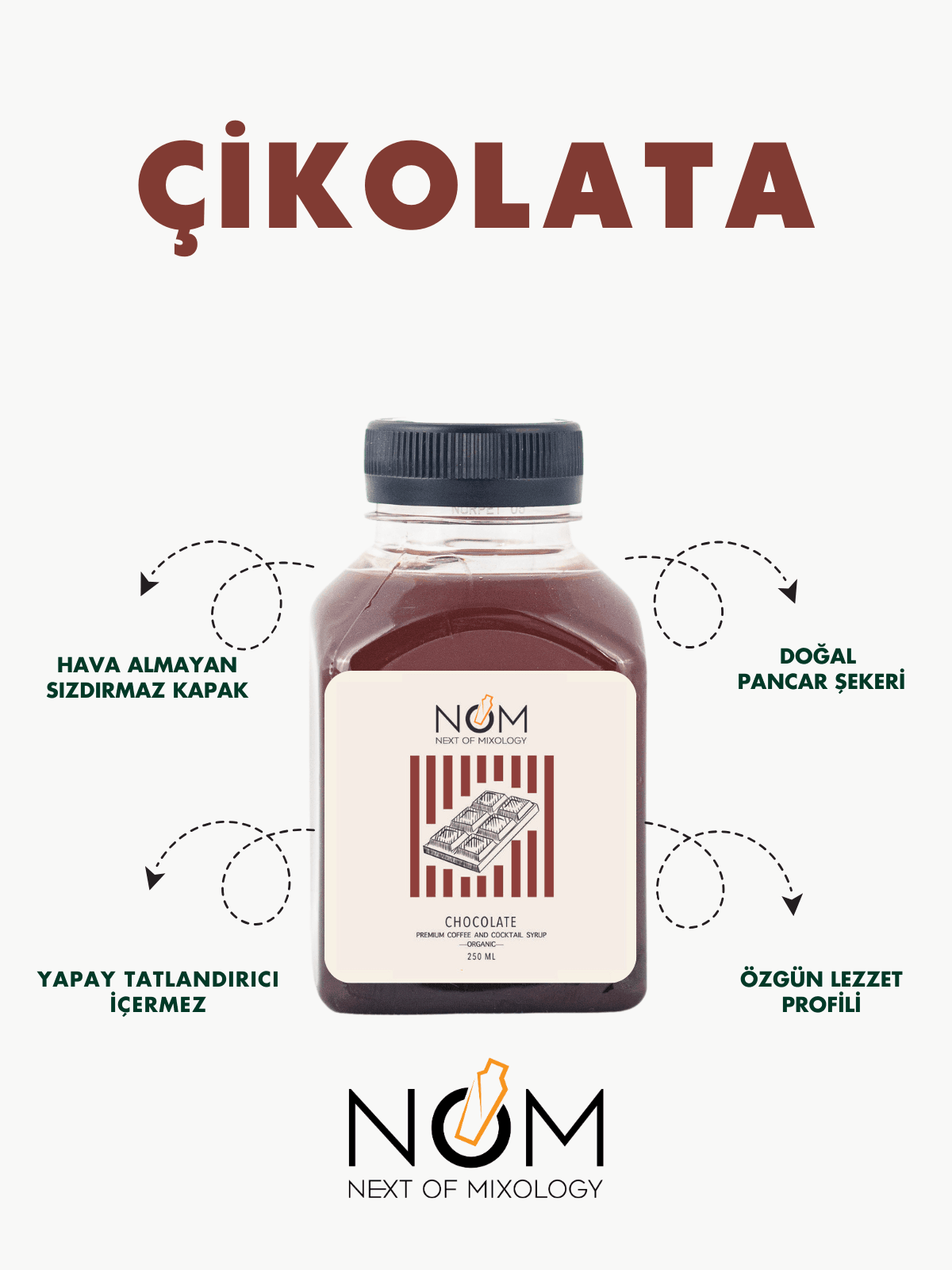 Çikolata Şurubu 250 ml