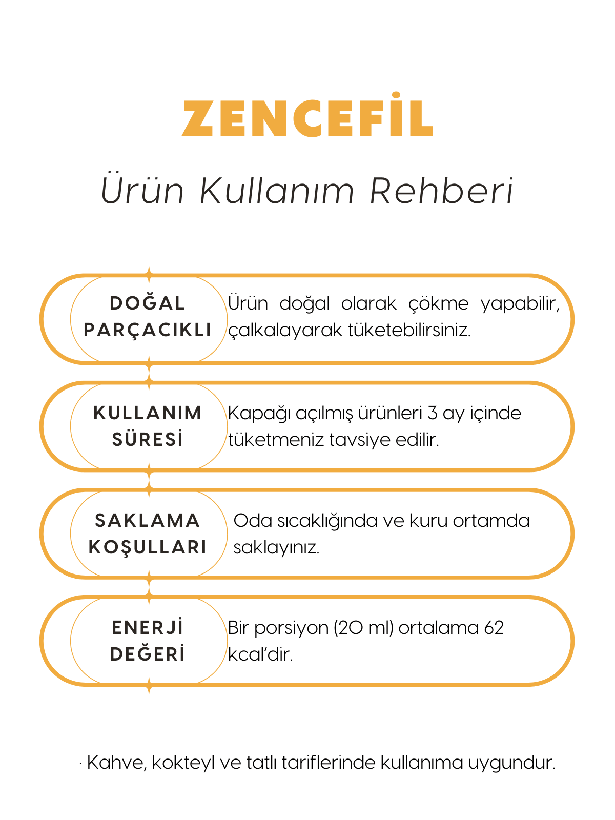 Zencefil Şurubu 250 ml