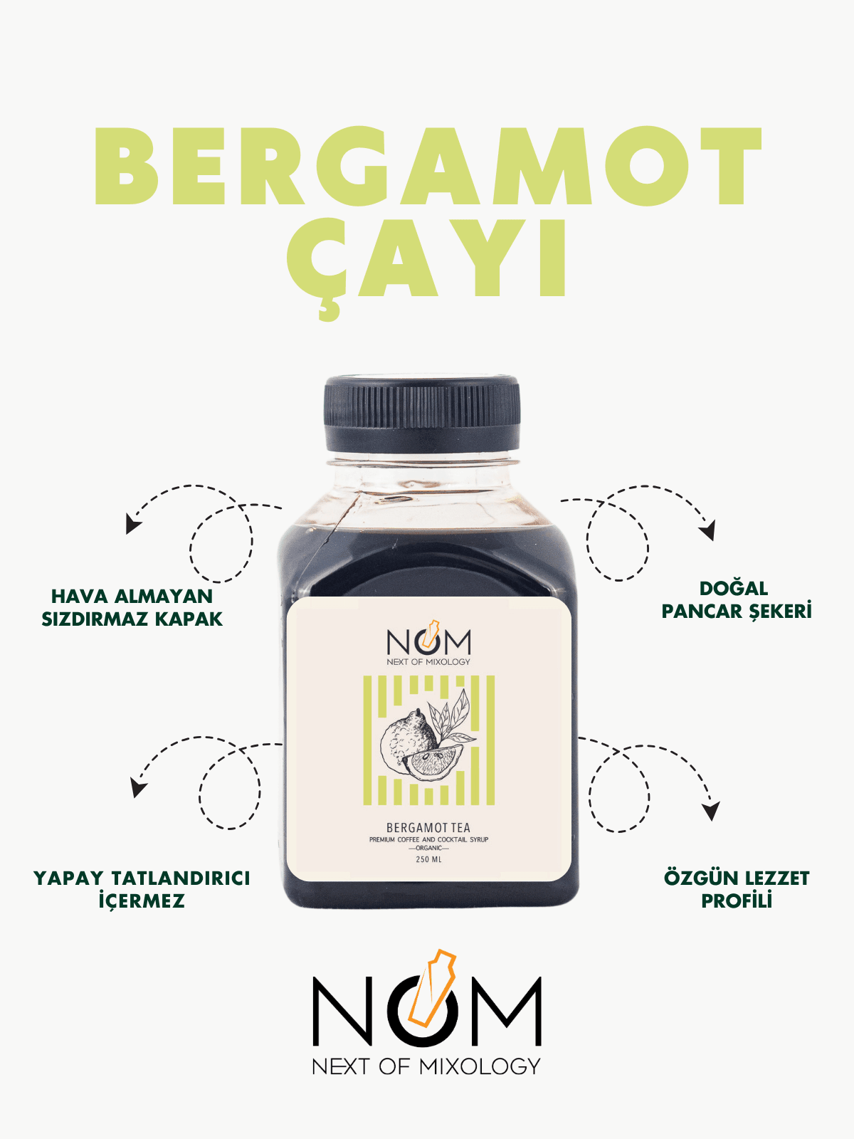 Bergamot Çayı Şurubu 250 ml