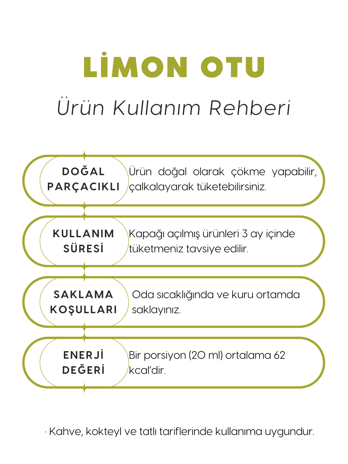 Limon Otu Şurubu 125 ml