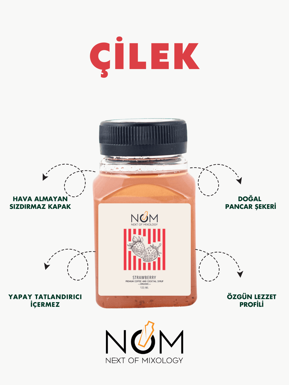 Çilek Şurubu 125 ml