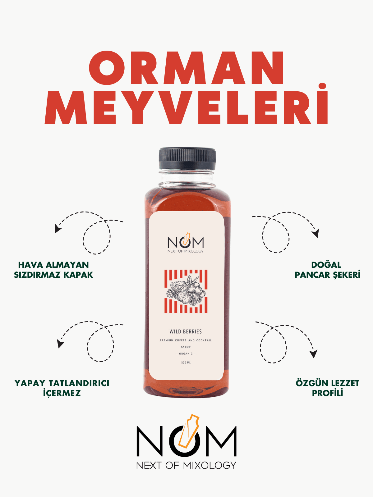 Orman Meyveleri Şurubu 500 ml