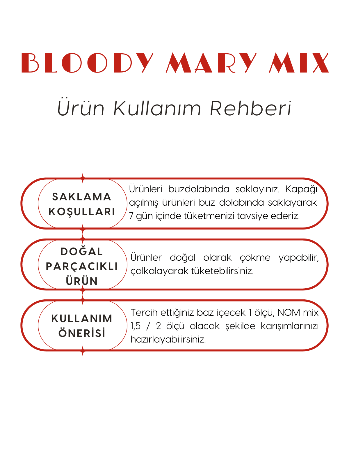 Bloody Mary Cocktail Mix 1000 ml